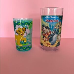 Disney Teal and Pink Character Cup Bottom